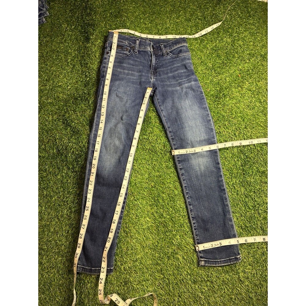 Polo Ralph Lauren Boys Jeans Size 10 Adjustable Waist Straight Leg Denim - Picture 2 of 8